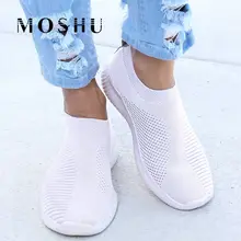 Fashion font b Sneakers b font For font b Women b font Trainers Mesh White Sock