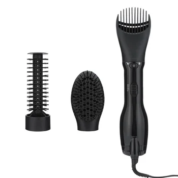 

1000W Multifunctional Anion Function Hair Dryer Hot Air Brush Styler Blow Dryer Brush Low Noise With Adjustable Temperature