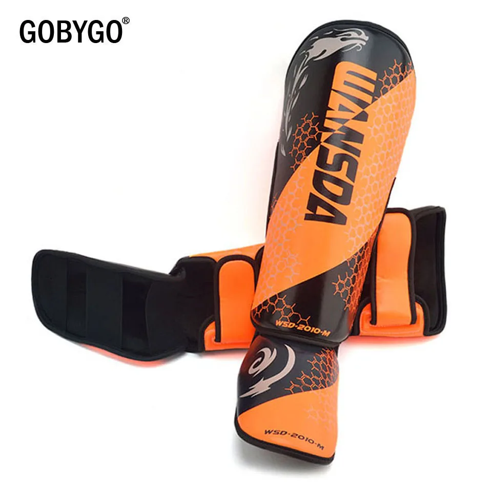 GOBYGO одна пара Высококачественные Боксерские голени из искусственной кожи защита