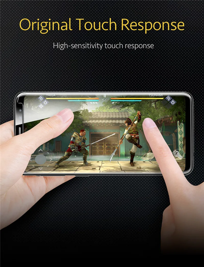 SM-G965F 3D Защитное стекло на для Samsung Galaxy S9 Plus(для Галакси С9 плюс) полноэкранное ащитное стекло премиум класса для самсунг с9 плюс C9+ G965 стекло