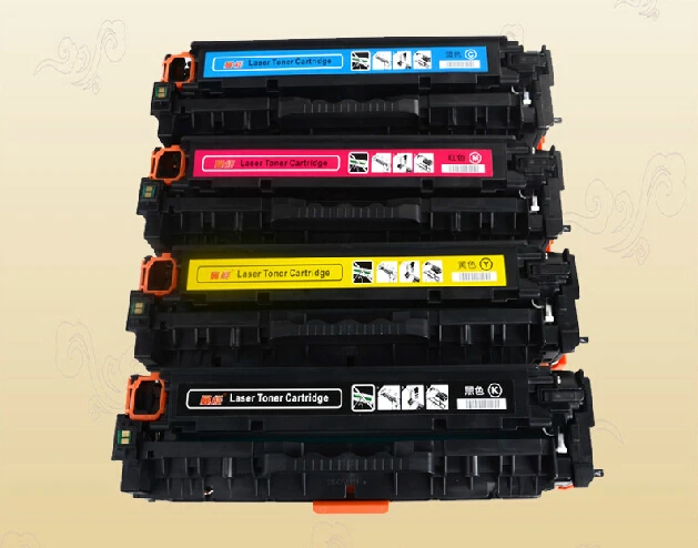 for HP CE320A CE321A CE322A CE323A Compatible Color font b Toner b font Cartridge For HP