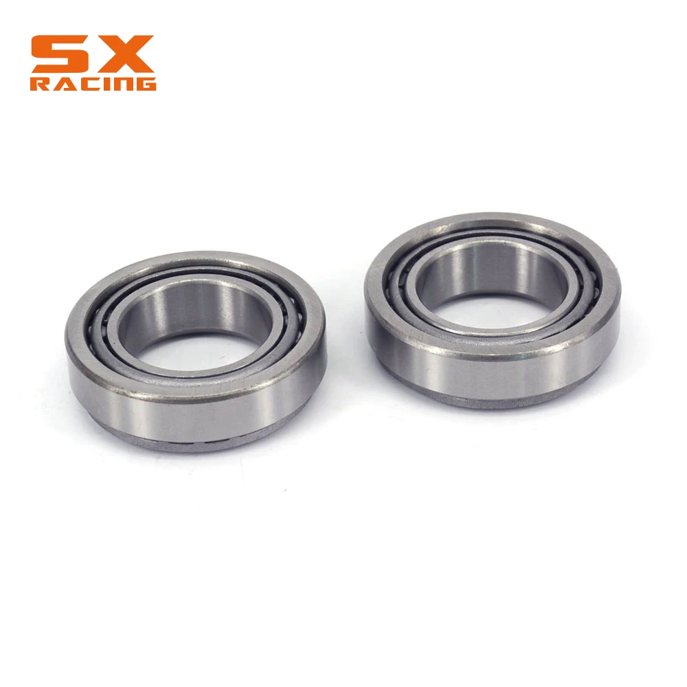 

Motorbike 30*55*17MM + 28*52*16MM Steel Tapered Roller Bearings For KAWASAKI KLX450R 08-09 KX125 92-05 KX250 92-07 KX250F KX450F