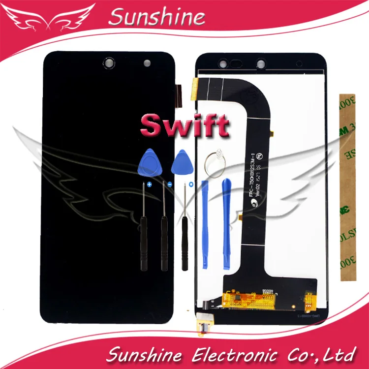 imágenes para Pantalla táctil Para Wileyfox Swift Pantalla LCD Con Sensor Táctil Assebmly Completo + 3 M Sticker + Herramientas imágenes para Pantalla táctil Para Wileyfox Swift Pantalla LCD Con Sensor Táctil Assebmly Completo + 3 M Sticker + Herramientas