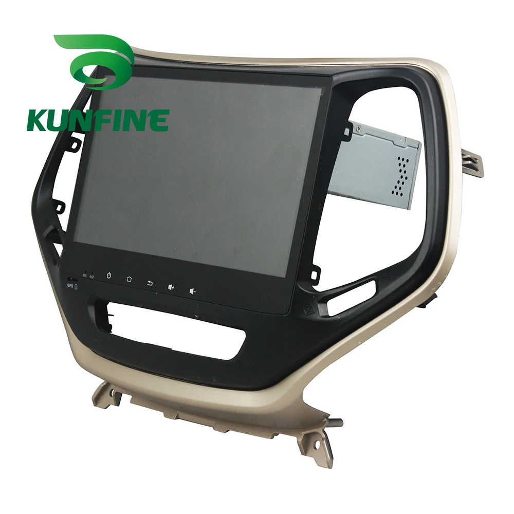 Clearance Android 9.0 Octa Core 4GB RAM 64GB ROM Car DVD GPS Navigation Multimedia Player Car Stereo for Jeep Cherokee 2016 2017 Radio 9