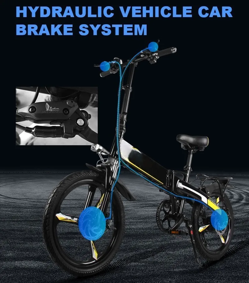 Clearance LOVELION Price Fold Electric Power Bicycle Lithium Battery Help Mini Adult A Storage Battery Male Small-scale Electric Vehicle 9