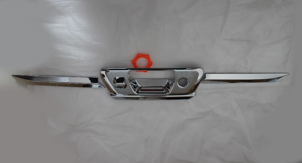 For nissan navara np300 accessories chrome rear gate truck