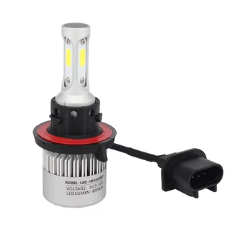 

1 pair S2 H4 H13 9004 9007 Hi-Lo HB2 9003 6500K 8000LM 72W COB LED waterproof led headlight auto lighting with cooling fan