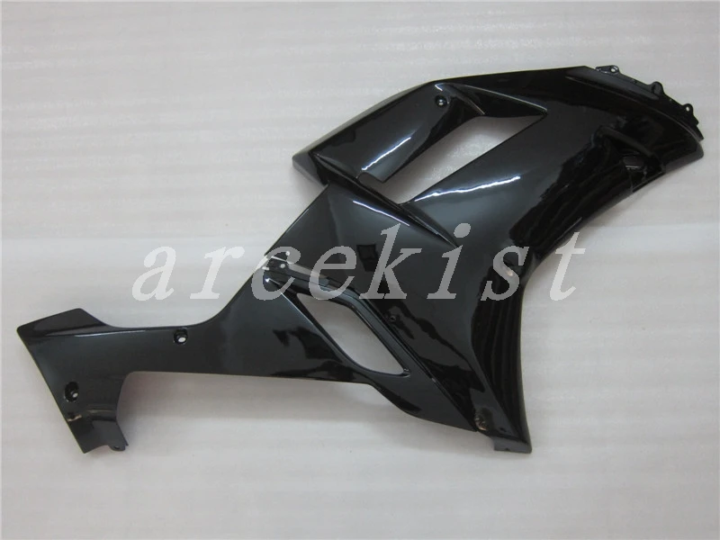Abs Обтекатели комплект подходит для kawasaki Ninja ZX6R 636 2007 2008 07 08 6R ZX-6R 600CC Кузов Набор изготовленный на заказ черный настенные светильники