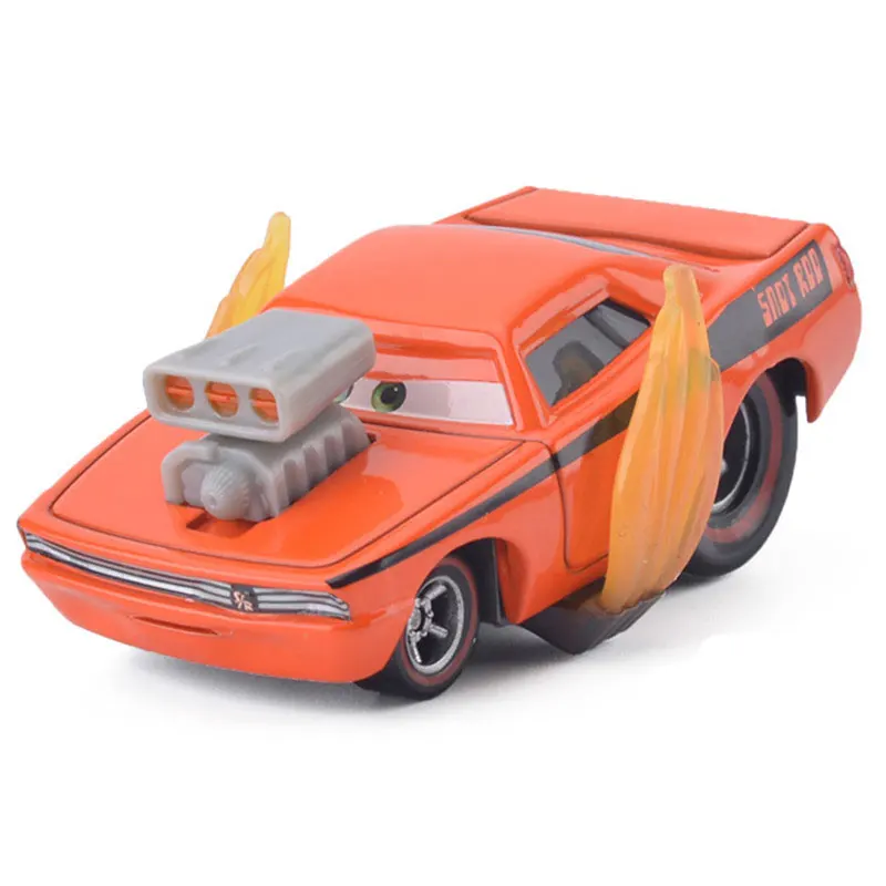 Disney Pixar Cars 2 Toy Alloy Model Car Badger Flame Slugs Blue DJ Wenge Bad Guys Four Group 1:55 Metal Toys Vehicles Kids Gifts 11