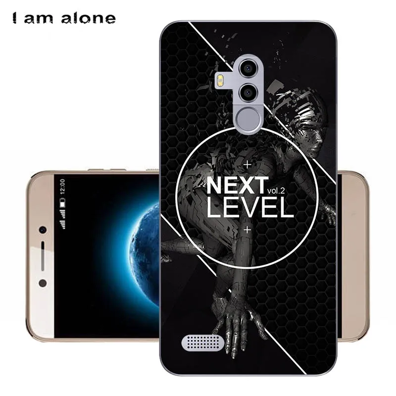 TPU H9 Чехлы для телефонов I am alone для Leagoo T8s 5,5 дюйма, мягкие чехлы из ТПУ для мобильных телефонов с мультяшным принтом для Leagoo T8s, сумки - Цвет: TPU H9