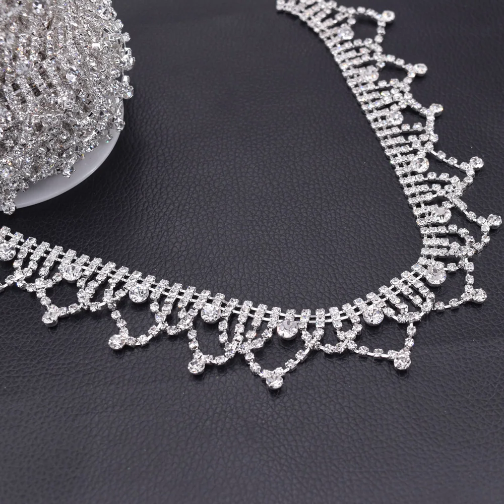 Rhinestone patch applique HF-3348 (1)