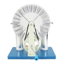 Máquina estática wimshurst física eletrostática gerador eletricidade tesla equipamento experimental