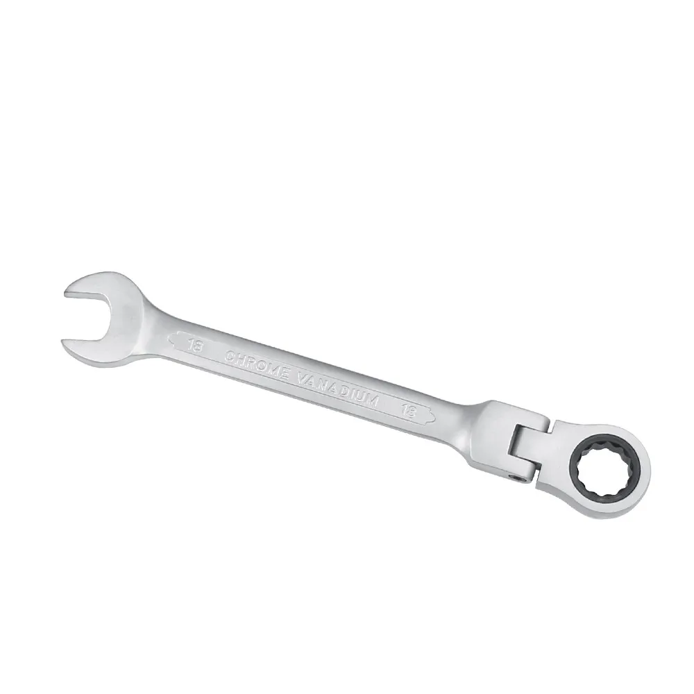 18 mm Flexible Head Ratchet Wrench Open End And Ring Wrenches Gear auto