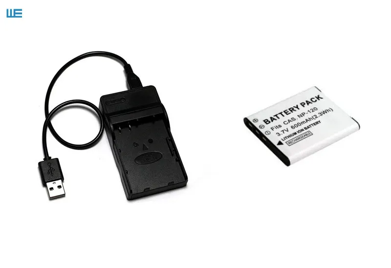 

NP-120 NP120 NP-120DBA NP120DBA Battery+USB Charger for Casio Exilim EX-S200 EX-S300 ZS10 EX-ZS12 ZS15 ZS20 ZS30 Z680 Z690 Z790