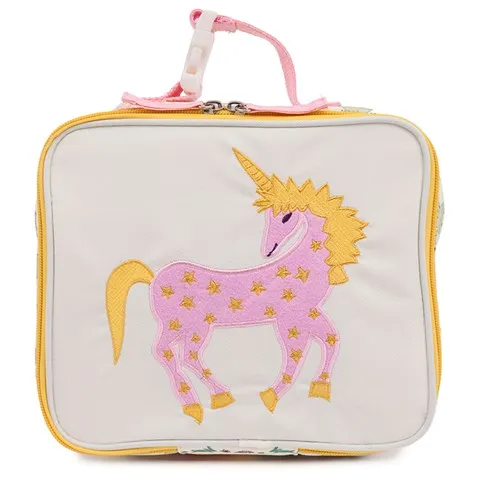 

Girls Dreamlike Unicorn Lunch Bag Box Insulated for Kids Children School Lunchbox Picnic Food Food Thermal Bags