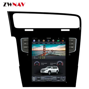

ZWNVA Tesla style IPS Screen Android 7.1 Car DVD Player GPS Navigation Radio Screen For Volkswagen VW GOLF 7 2013 2014 2015 2016