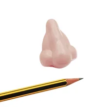 1 шт. забавная точилка для носа отличный смешной подарок и новогодний подарок Канцтовары Школьные принадлежности для детей Подарки