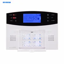 DIYSECUR 433MHz Wireless Wired GSM/SMS/TEXT/Dial Security Alarm System Auto-Dial Defense Zone for Garage Storage Home Garden
