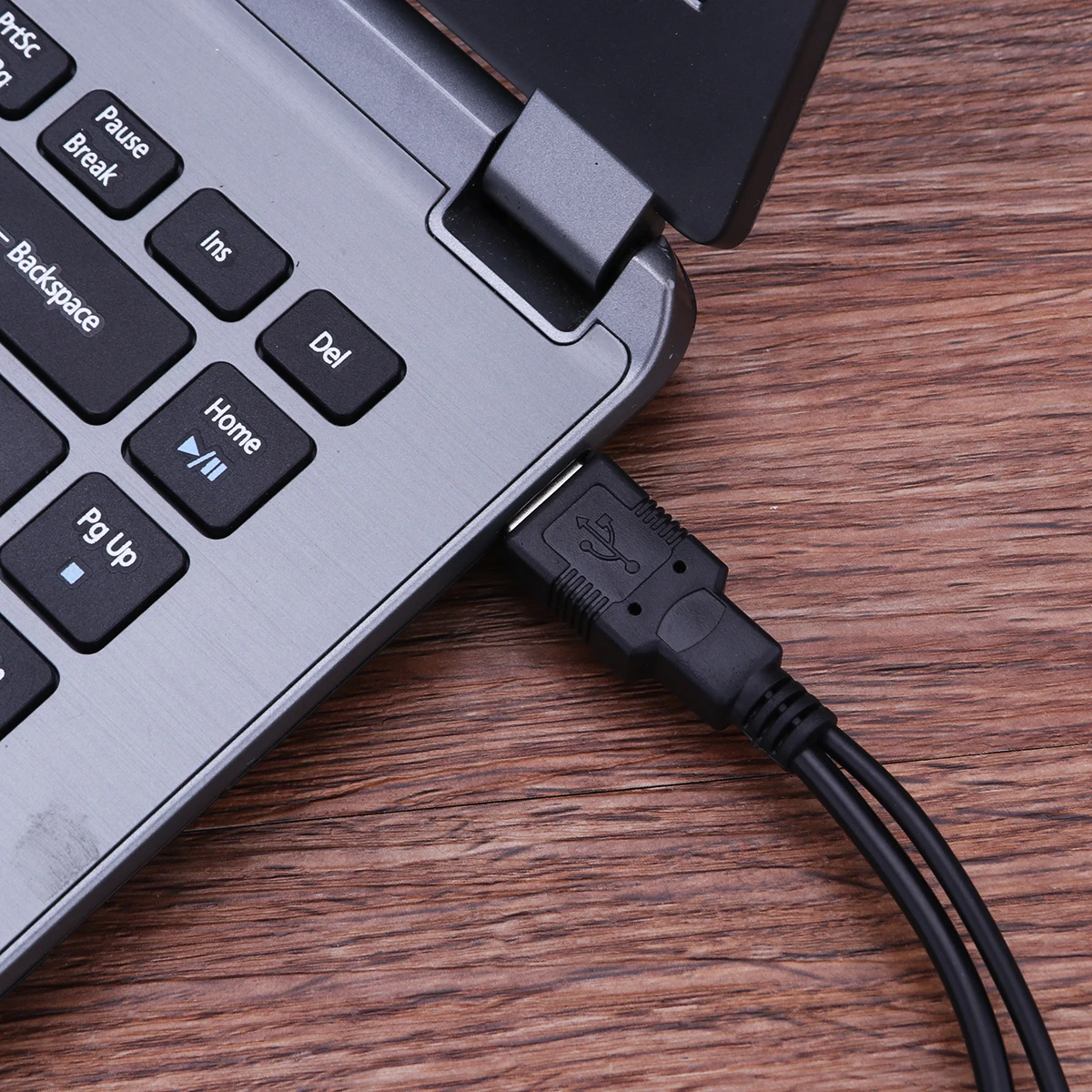 Кабель адаптер FORNORM 2 0 двойной USB для жестких дисков SATA 5 дюйма 3 15 + 7 Pin на USB|Кабели