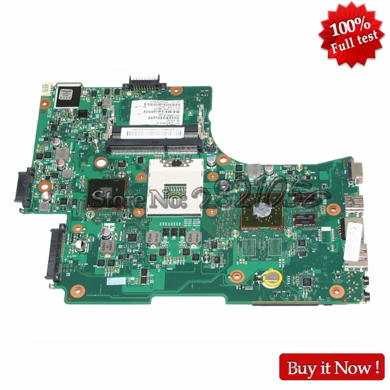 

NOKOTION For Toshiba Satellite L655 L650 Laptop motherboard V000218140 HM55 DDR3 Mobility Radeon HD5470 Video Card 100% test