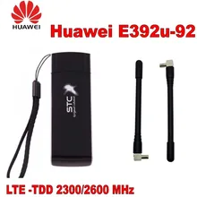 Huawei E392u-92 4G LTE usb-модем 100 Мбит/с разблокирована плюс 2 шт антенна