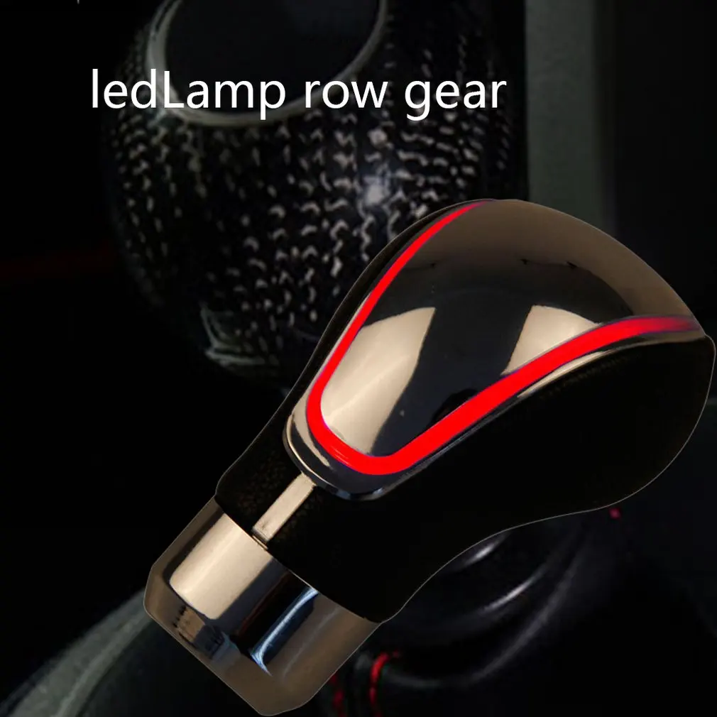 

Car styling new touch activation sensor car shift lever knob gear head head touch illuminating podium head