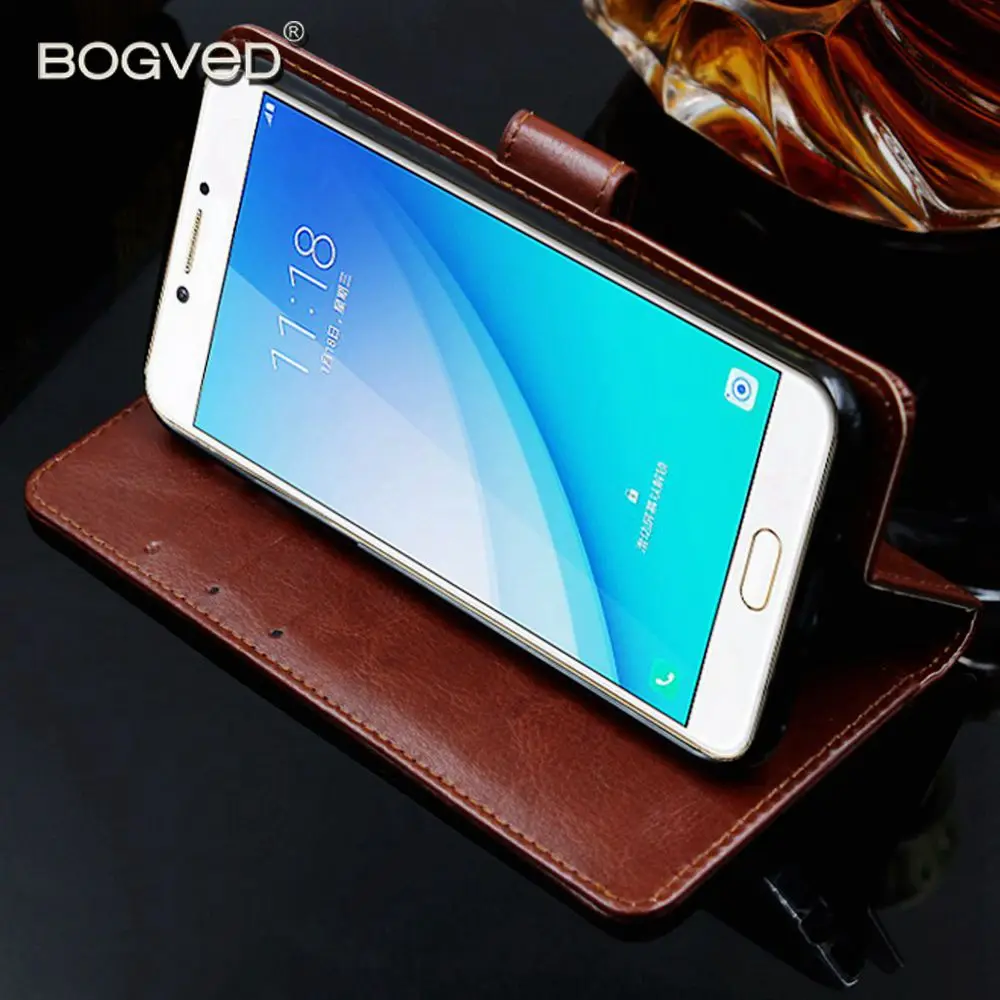 Богвенный Чехол для мобильного телефона OPPO A37 чехол с откидной крышкой A37M кожаный