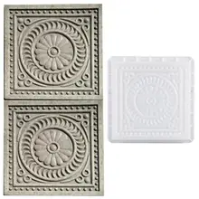 Квадратная форма своими руками тротуарный пластик моделирование бетон кирпич пейзаж педаль камень сад делая инструменты путь плесень