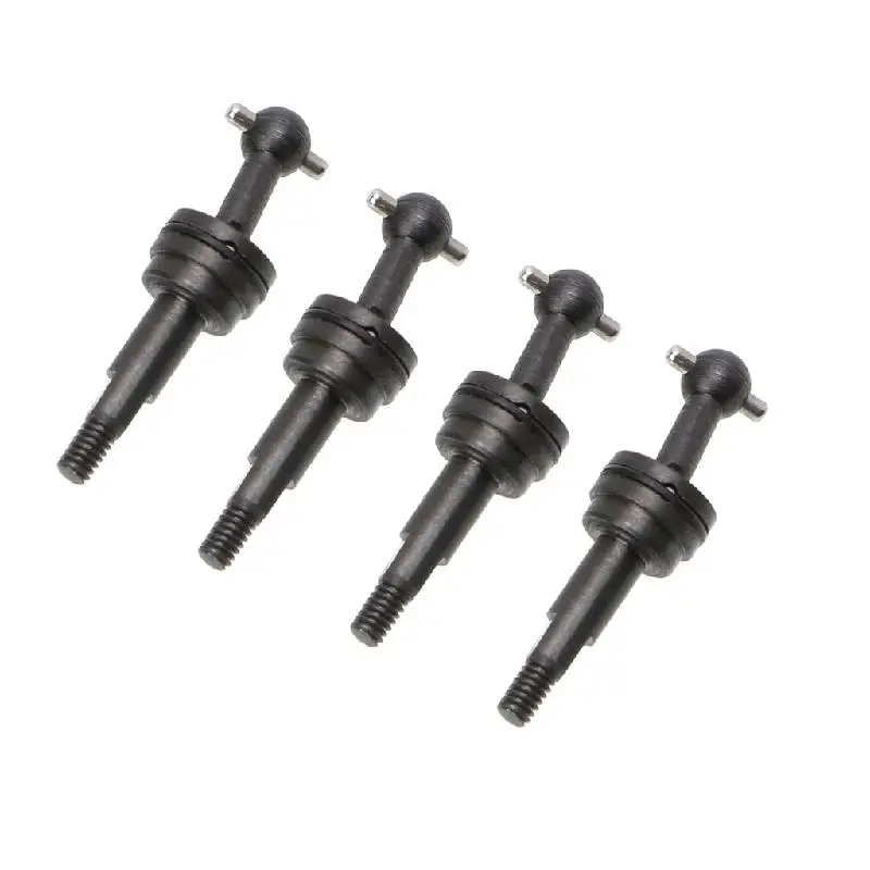 

4Pcs/Set Dog Bone Transmission Shaft Metal Upgrade Parts For WLtoys 1/28 RC Car P929 P939 K969 K979 K989 K999