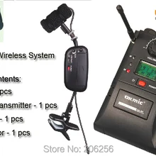 Новое поступление акции саксофонный микрофон Система профессиональный беспроводной саксофон беспроводной микрофон для инструментов система Россия