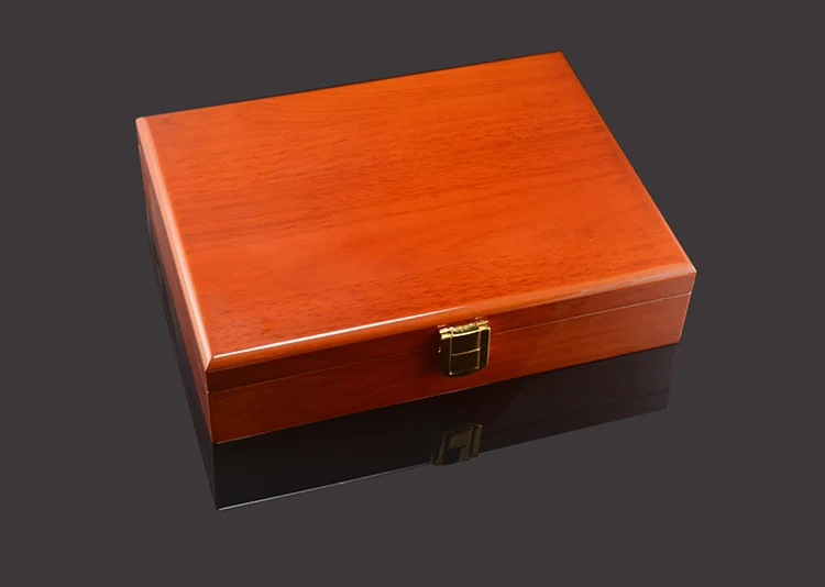 Luxury Cufflinks Gift Box 20pairs Capacity Cufflinks box High Quality Painted Wooden Box Authentic 240*180*55mm Free Shipping