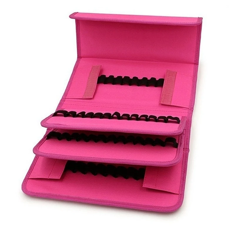 

New 80 Slots Multi Layer School Marker Case Markers Pen Case Holder Pencil Case Storage Bag Painting For Student