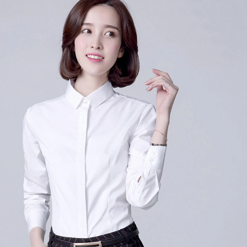  Fashion Formal Shirt Women Clothes 2020 New Long Sleeve Occupational Blouse Elegant OL Office Ladie