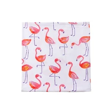 Новинка года, Брендовое Пеленальное Одеяло для новорожденных, конверт для коляски, накидка, милый фламинго, одежда для малышей