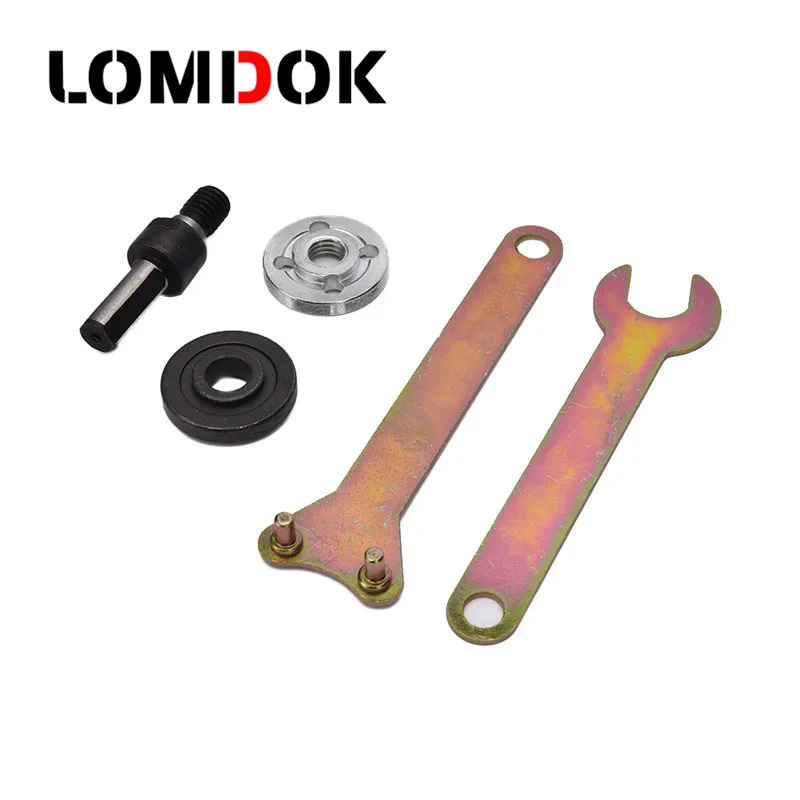 

LOMDOK Electric Drill Variable Angle Grinder Accessories 10mm Connecting Rod Converter Set Drill Conversion Grinding Tool