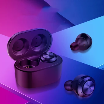 

10m Bluetooth5.0 Earphone Mini Earphone Intelligent Noise Reduction Wireless Long Time Working Headset Charging Box