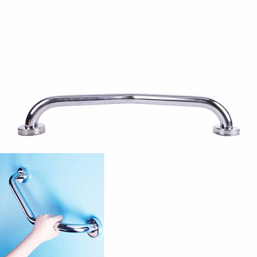 Wall Mount Bathroom Grab Bars Safety Helping Handle Stainless Steel