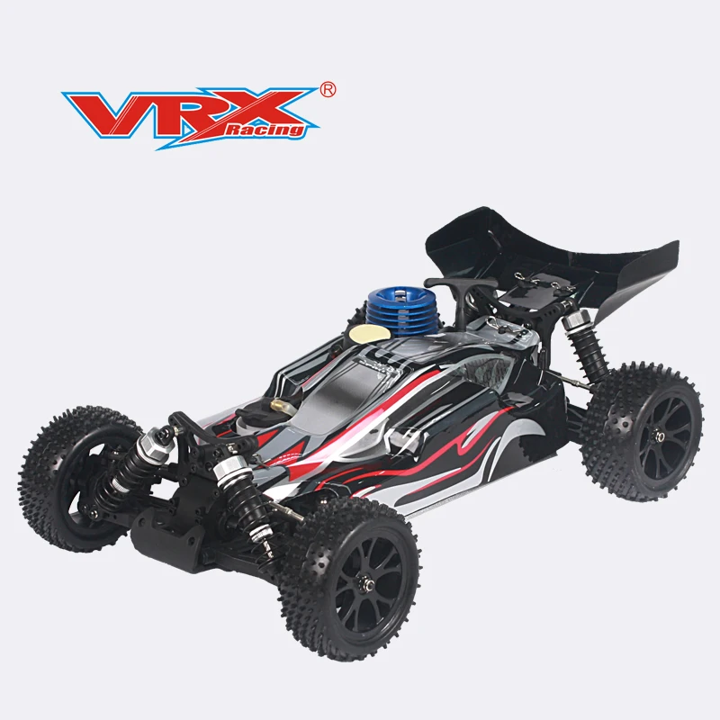 

Free shipping remote control car VRX Racing 1/10 nitro buggy single speed with FC.18 engine rtr buggy toys for children 4wd rc