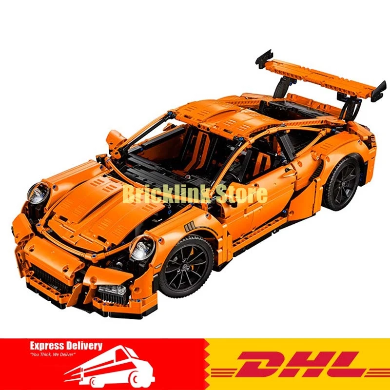 

Lepin 20001 Technic Series Super Race Car Model Building Kits Bricks Blocks Educational Toys Compatible 42056 for Children Gift