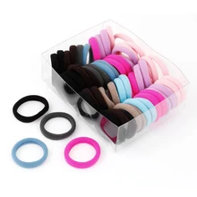 MYPF-56 x Colorful Elastic Rubber Hair Bands Ponytail Holders for Ladies