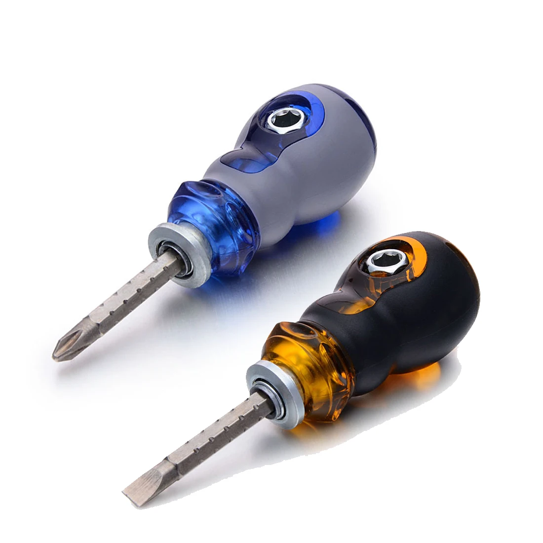 

1Pcs Double End Screwdriver Flat Screw Driver Utility Tool Hand Tools Random Color High Quality