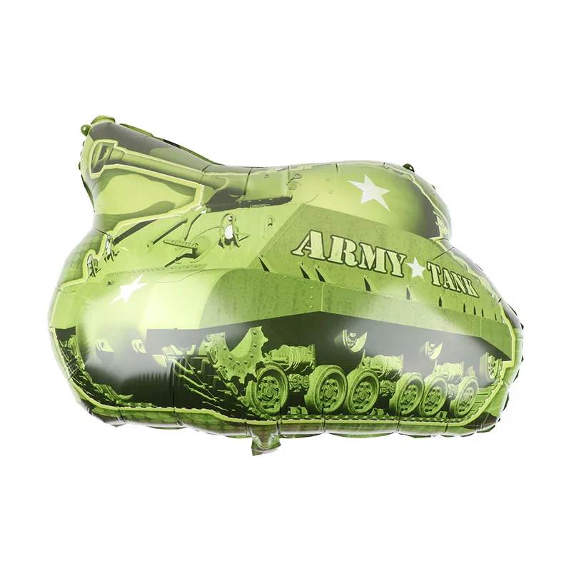 1 шт. Танк скорой помощи пожарная машина грузовик Jumbo Поезд Автомобиль фольги