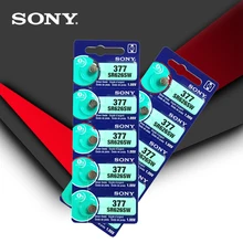 10 шт. Новинка SONY 377 SR626SW 626 SR626 V377 AG4 часы батарея Кнопка монета ячейка Сделано в Японии