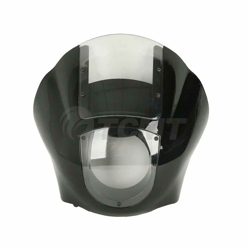 Обтекатель лобового стекла мотоцикла для Harley Sportster 88 Up 883 1200 Dyna 95 05 черный и