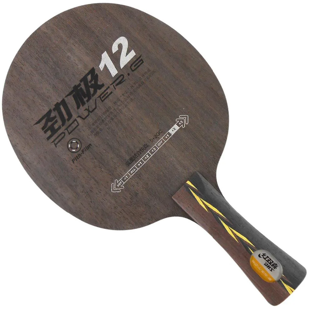 

DHS POWER.G12 (PG12, PG 12, PG-12) Table Tennis (PingPong) Blade
