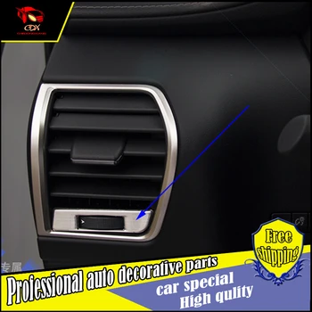

Car styling garnish cover detector ABS inner front bottom Air conditioning Outlet Vent cover trim For LEXUS NX200 NX300h NX200t