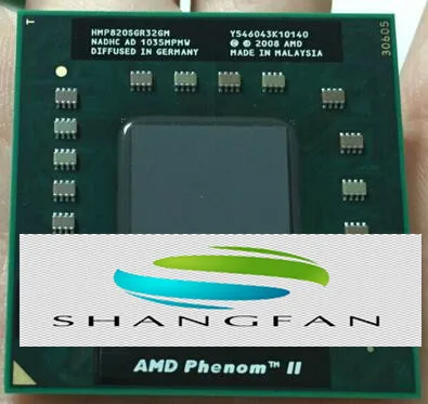 Процессор процессора для ноутбука AMD Phenom P820 HMP820SGR32GM cpu 1,8 ГГц разъем S1 трехъядерный разъем S1(S1g4) PGA638