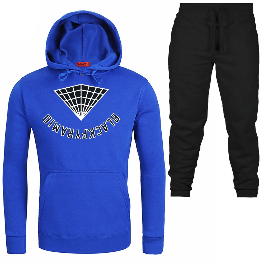 Fashion BLACK PYRAMID Hip Hop Hoodies Men Chris Brown Street Style Long Sleeve Sweatshirt Justin Bieber Purpose Tour Hoody
