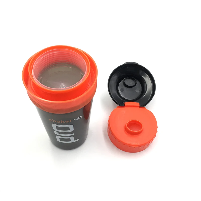 Aodmuki Shaker Pro 40 Whey Protein Sports nutrition blender mixer fitness gym Shaker For Protein Powder my water bottle 700 ml