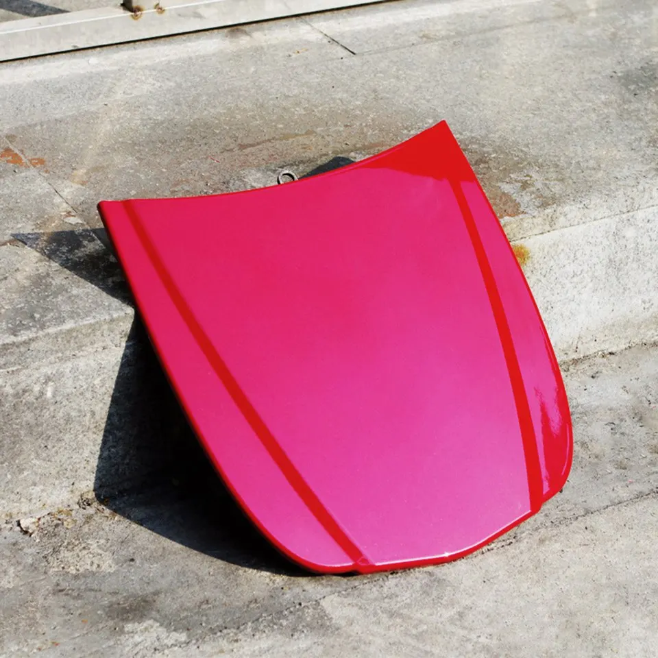

26*30cm mini hood car bonnet vinyl display model custom paint sample speed shape with painted MX-179S-1